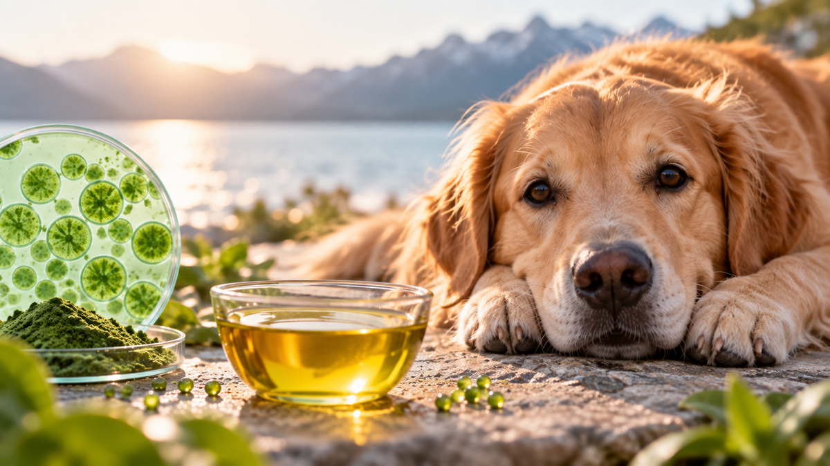 Algenöl für Hunde
