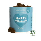 HAPPY TUMMY vegane Hundesnacks von DoggyLove – pflanzlich für ein zufriedenes Bauchgefühl