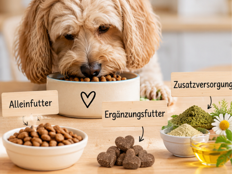 Vitamine & Mineralstoffe im Hundefutter