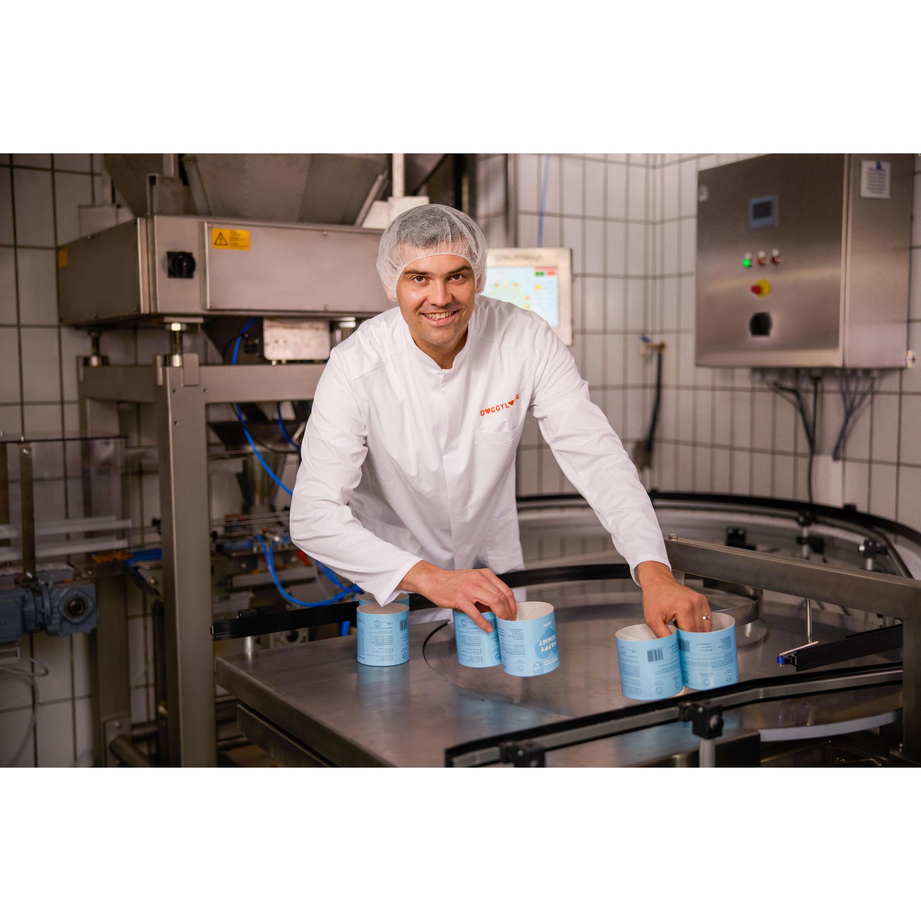Mitarbeiter in der Produktion